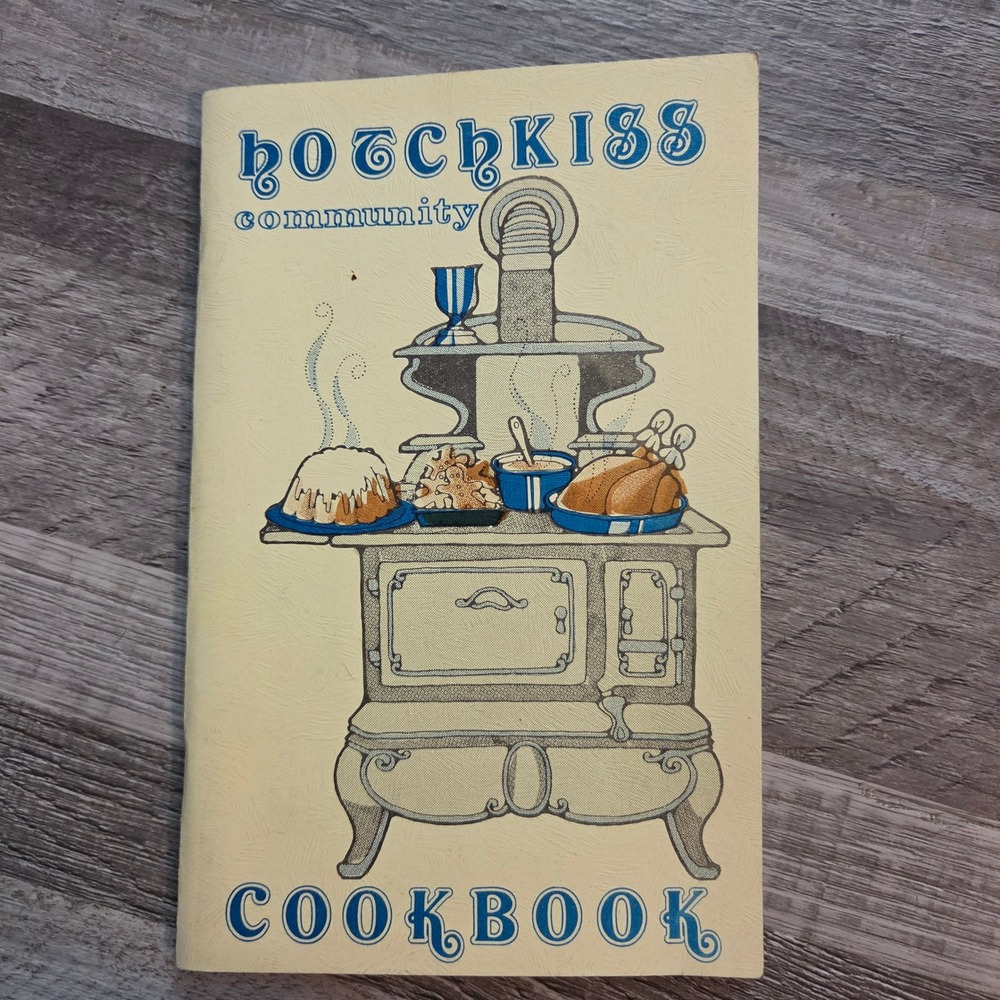 Vintage Hotchkiss Community Cookbook Manning Alberta Local Recipes Booklet